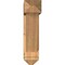 Ekena Millwork Traditional Arts and Crafts Smooth Bracket w/ Offset Brace, Western Red Cedar, 7 1/2"W x 30"D x 30"H BKT0806X30X30TRA03SWR - alternate 4
